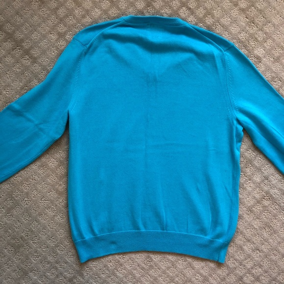 🔵⚪️ Men’s Express V-Neck Sweater - Picture 2 of 4